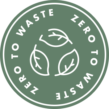 Zero to waste badge